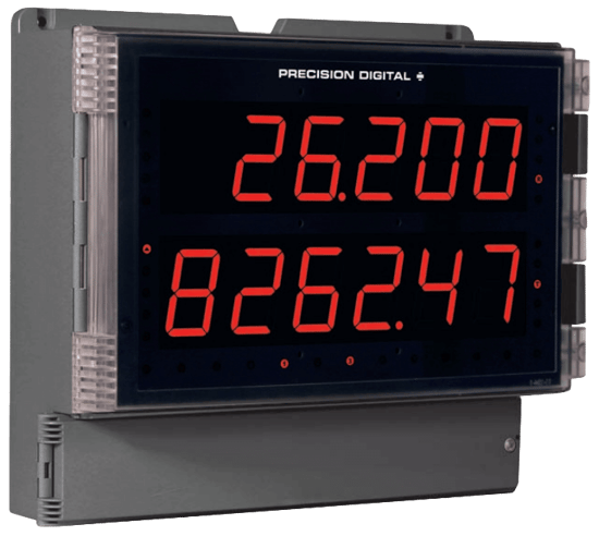 Precision Digital Helios Flow Rate/Totalizer, PD2-6200/6300
